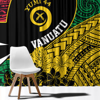 Vanuatu Independence Day Yumi 44 Window Curtain LT7 - Polynesian Pride