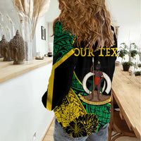 Vanuatu Independence Day Yumi 44 Women Casual Shirt LT7 - Polynesian Pride