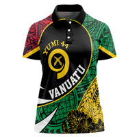 Vanuatu Independence Day Yumi 44 Women Polo Shirt LT7 Female Colorful - Polynesian Pride