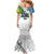 Malampa Fiji Day Mermaid Dress Gradient Style