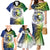 Malampa Day Family Matching Mermaid Dress and Hawaiian Shirt Emblem Gradient Style