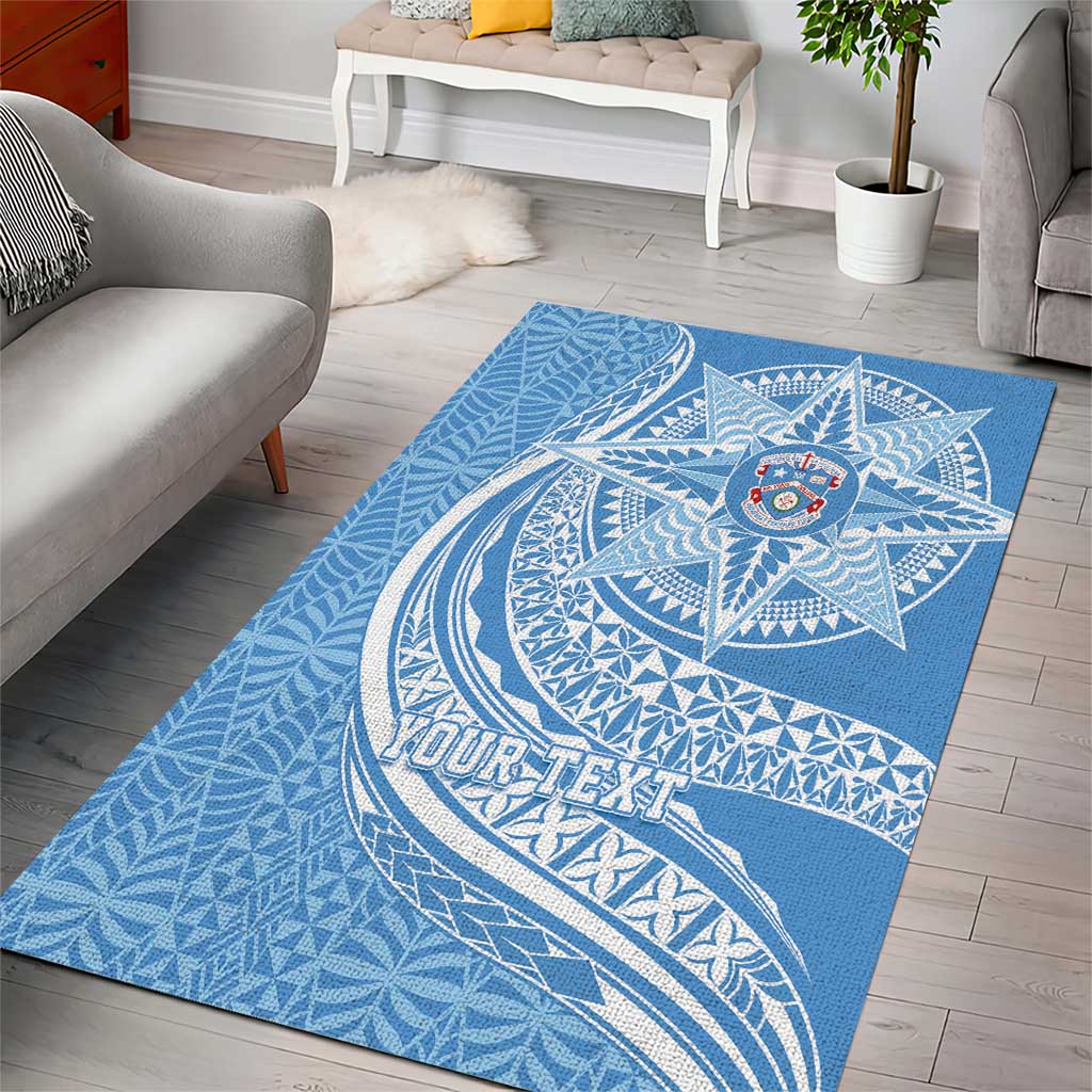 Tonga Apifo'ou Kolisi Personalized Area Rug Ngatu Tokelaufeletoa Motifs LT7 - Polynesian Pride