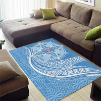 Tonga Apifo'ou Kolisi Personalized Area Rug Ngatu Tokelaufeletoa Motifs LT7 - Polynesian Pride