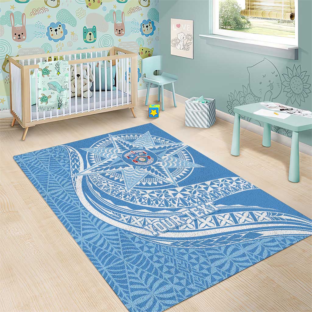 Tonga Apifo'ou Kolisi Personalized Area Rug Ngatu Tokelaufeletoa Motifs LT7 - Polynesian Pride