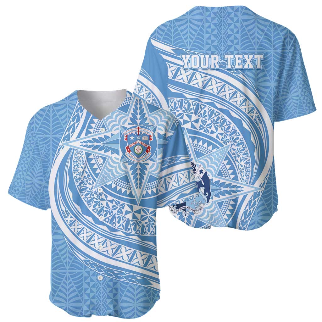 Tonga Apifo'ou Kolisi Personalized Baseball Jersey Ngatu Tokelaufeletoa Motifs LT7 - Polynesian Pride