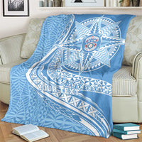 Tonga Apifo'ou Kolisi Personalized Blanket Ngatu Tokelaufeletoa Motifs LT7 - Polynesian Pride