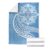Tonga Apifo'ou Kolisi Personalized Blanket Ngatu Tokelaufeletoa Motifs LT7 - Polynesian Pride