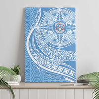 Tonga Apifo'ou Kolisi Personalized Canvas Wall Art Ngatu Tokelaufeletoa Motifs LT7 - Polynesian Pride