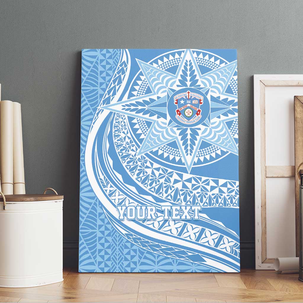 Tonga Apifo'ou Kolisi Personalized Canvas Wall Art Ngatu Tokelaufeletoa Motifs LT7 - Polynesian Pride