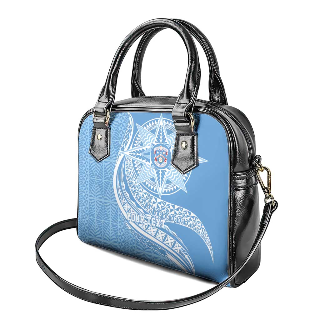 Tonga Apifo'ou Kolisi Personalized Shoulder Handbag Ngatu Tokelaufeletoa Motifs LT7 - Polynesian Pride