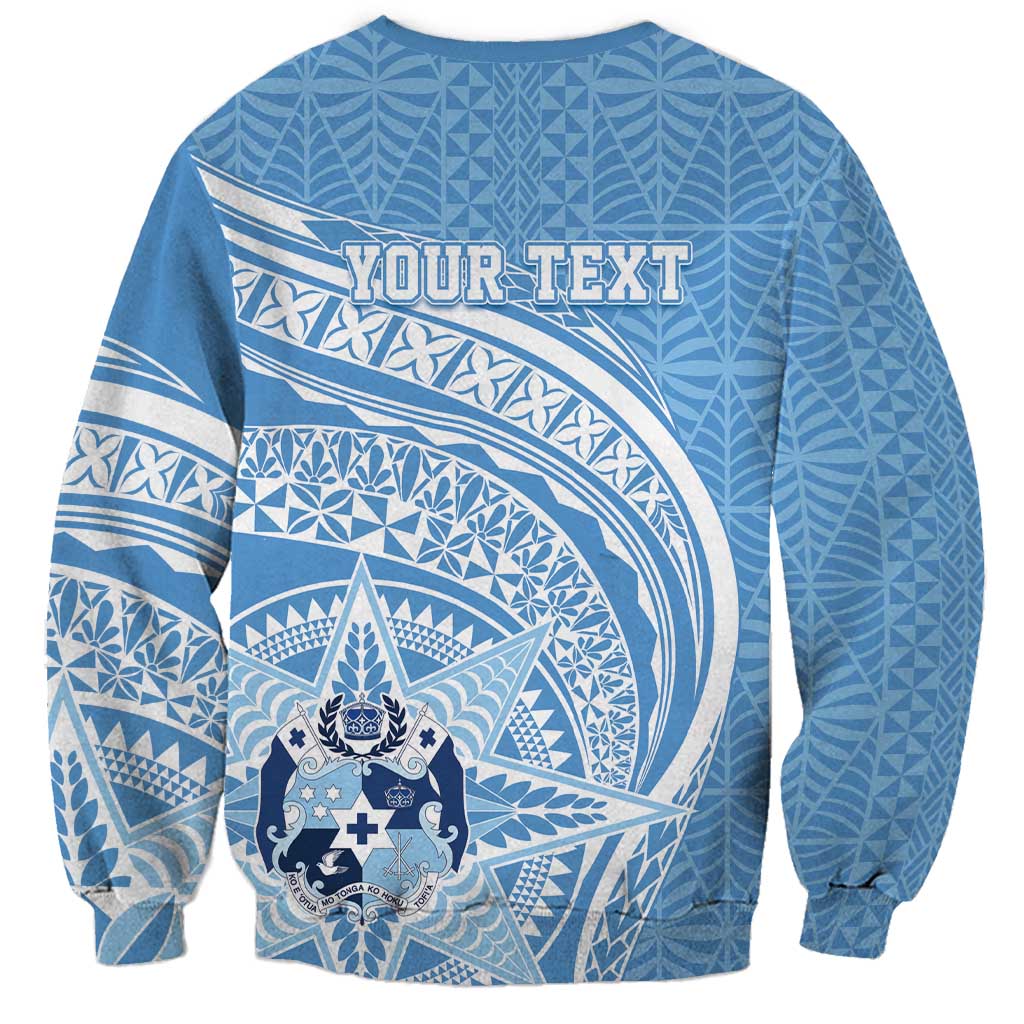 Tonga Apifo'ou Kolisi Personalized Sweatshirt Ngatu Tokelaufeletoa Motifs LT7 - Polynesian Pride