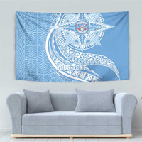 Tonga Apifo'ou Kolisi Personalized Tapestry Ngatu Tokelaufeletoa Motifs LT7 - Polynesian Pride