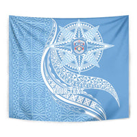 Tonga Apifo'ou Kolisi Personalized Tapestry Ngatu Tokelaufeletoa Motifs LT7 - Polynesian Pride