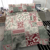 Aloha Hawaii Pastel Christmas Patchwork Bedding Set Classic Style LT7 - Polynesian Pride