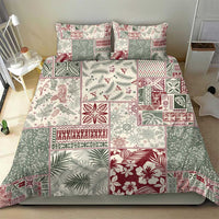 Aloha Hawaii Pastel Christmas Patchwork Bedding Set Classic Style LT7 - Polynesian Pride