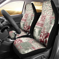 Aloha Hawaii Pastel Christmas Patchwork Car Seat Cover Classic Style LT7 - Polynesian Pride