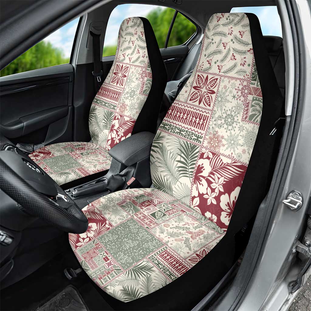 Aloha Hawaii Pastel Christmas Patchwork Car Seat Cover Classic Style LT7 - Polynesian Pride