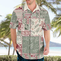 Aloha Hawaii Pastel Christmas Patchwork Hawaiian Shirt Classic Style LT7 - Polynesian Pride