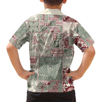 Aloha Hawaii Pastel Christmas Patchwork Hawaiian Shirt Classic Style LT7 - Polynesian Pride