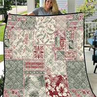 Aloha Hawaii Pastel Christmas Patchwork Quilt Classic Style LT7 Pastel Green - Polynesian Pride