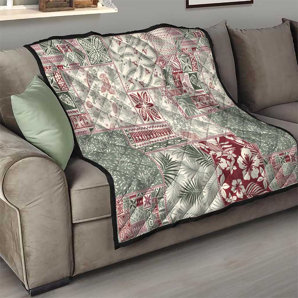 Aloha Hawaii Pastel Christmas Patchwork Quilt Classic Style LT7 - Polynesian Pride