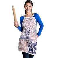 Aloha Hawaii Pastel Christmas Patchwork Apron Rustic Style LT7 - Polynesian Pride