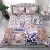 Aloha Hawaii Pastel Christmas Patchwork Bedding Set Rustic Style LT7 - Polynesian Pride