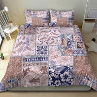 Aloha Hawaii Pastel Christmas Patchwork Bedding Set Rustic Style LT7 - Polynesian Pride