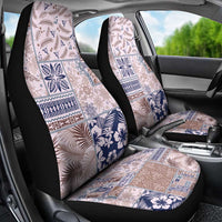 Aloha Hawaii Pastel Christmas Patchwork Car Seat Cover Rustic Style LT7 - Polynesian Pride