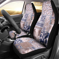 Aloha Hawaii Pastel Christmas Patchwork Car Seat Cover Rustic Style LT7 - Polynesian Pride