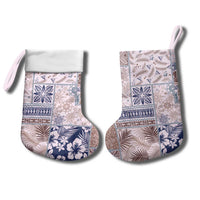 Aloha Hawaii Pastel Christmas Patchwork Christmas Stocking Rustic Style LT7 - Polynesian Pride