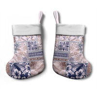 Aloha Hawaii Pastel Christmas Patchwork Christmas Stocking Rustic Style LT7 - Polynesian Pride