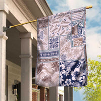 Aloha Hawaii Pastel Christmas Patchwork Garden Flag Rustic Style LT7 House Flag Beige - Polynesian Pride