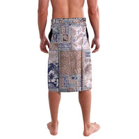 Aloha Hawaii Pastel Christmas Patchwork Lavalava Rustic Style LT7 - Polynesian Pride