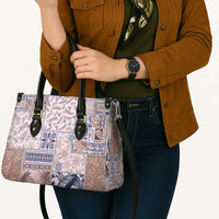 Aloha Hawaii Pastel Christmas Patchwork Leather Bag Rustic Style LT7 - Polynesian Pride