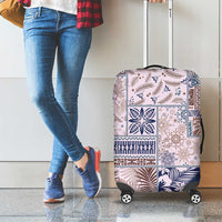 Aloha Hawaii Pastel Christmas Patchwork Luggage Cover Rustic Style LT7 - Polynesian Pride