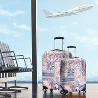 Aloha Hawaii Pastel Christmas Patchwork Luggage Cover Rustic Style LT7 - Polynesian Pride