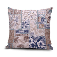 Aloha Hawaii Pastel Christmas Patchwork Pillow Cover Rustic Style LT7 Beige - Polynesian Pride