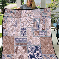 Aloha Hawaii Pastel Christmas Patchwork Quilt Rustic Style LT7 Beige - Polynesian Pride