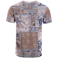 Aloha Hawaii Pastel Christmas Patchwork T Shirt Rustic Style LT7 - Polynesian Pride