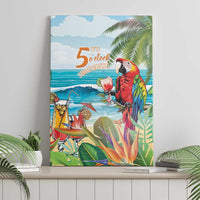 Aloha Hawaii Christmas Canvas Wall Art It's 5 o'clock Somewhere LT7 - Polynesian Pride