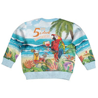 Aloha Hawaii Christmas Kid Ugly Christmas Sweater It's 5 o'clock Somewhere LT7 - Polynesian Pride