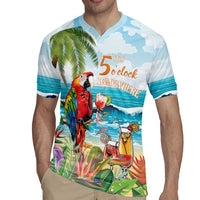 Aloha Hawaii Christmas Rugby Jersey It's 5 o'clock Somewhere LT7 - Polynesian Pride