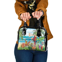 Aloha Hawaii Christmas Shoulder Handbag It's 5 o'clock Somewhere LT7 One Size Colorful - Polynesian Pride