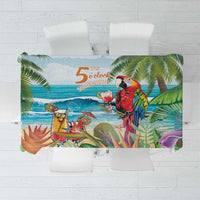 Aloha Hawaii Christmas Tablecloth It's 5 o'clock Somewhere LT7 Colorful - Polynesian Pride