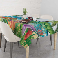 Aloha Hawaii Christmas Tablecloth It's 5 o'clock Somewhere LT7 - Polynesian Pride