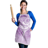 Epilepsy Awareness Maori Aotearoa Apron Manta Ray - Purple Glaze LT7 - Polynesian Pride
