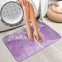 Epilepsy Awareness Maori Aotearoa Bathroom Set Manta Ray - Purple Glaze LT7 - Polynesian Pride