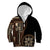 Samoa Siapo Motif Kid Hoodie Classic Style - Black Ver02 LT7 Zip Hoodie Black - Polynesian Pride