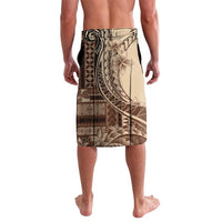 Samoa Siapo Mamanu Lavalava Plumeria Mocha Motifs LT7 - Polynesian Pride